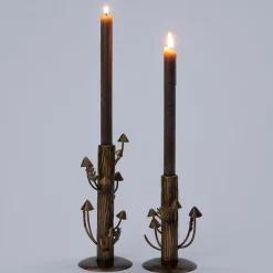 Intratuin kandelaar Paddenstoel goud 10 x 10 x 26 cm