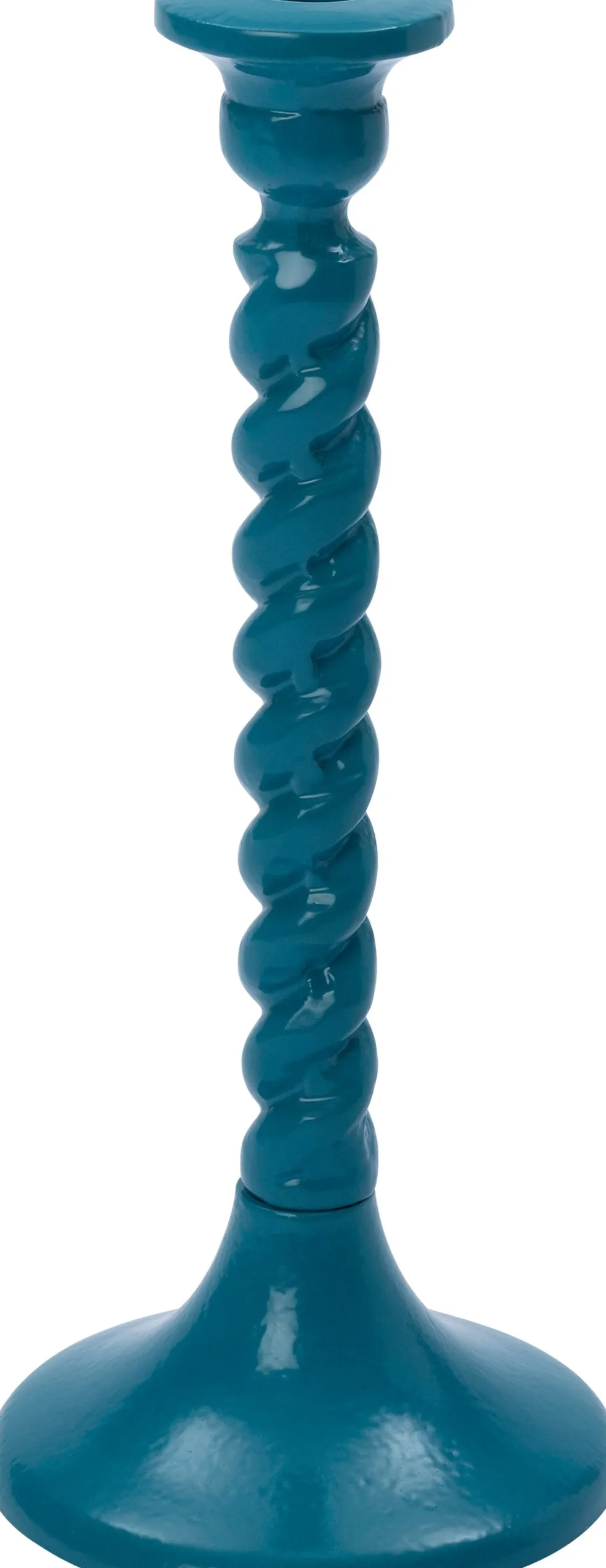 Intratuin kandelaar Ray blauw D 10,5 H 25,5 cm