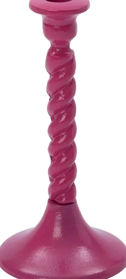 Intratuin kandelaar Ray roze D 10,5 H 22 cm
