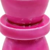 Intratuin kandelaar Rico roze / geel D 6 H 7 cm