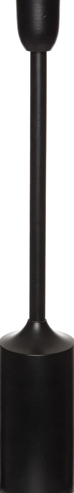 Intratuin kandelaar Roos zwart D 6 H 40 cm