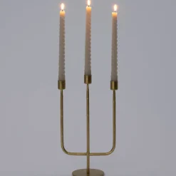 Intratuin kandelaar Rox goud 17 x 10 x 30 cm