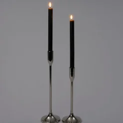 Intratuin kandelaar Sylvi zilver D 10 H 38 cm