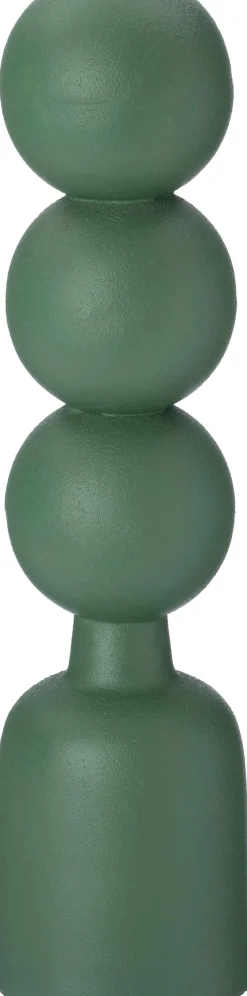 Intratuin kandelaar Telly groen D 7 H 29 cm