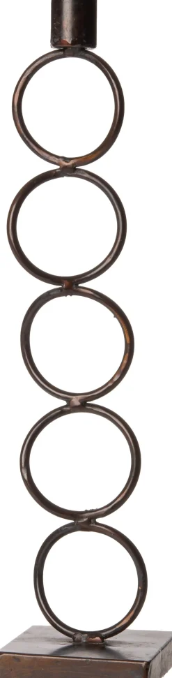 Intratuin kandelaar Troms bruin D 9 H 41 cm