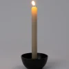 Intratuin kandelaar Vidal zwart D 10 H 4,5 cm