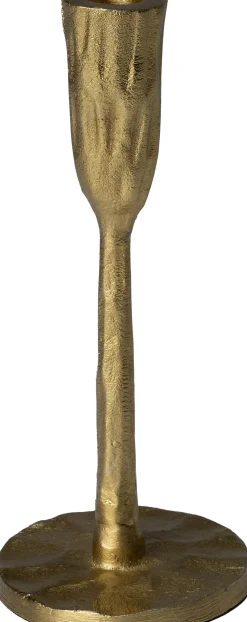 Intratuin kandelaar Zara goud D 7,5 H 20 cm