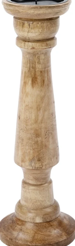 Intratuin kandelaar Zia naturel D 13 H 34,5 cm