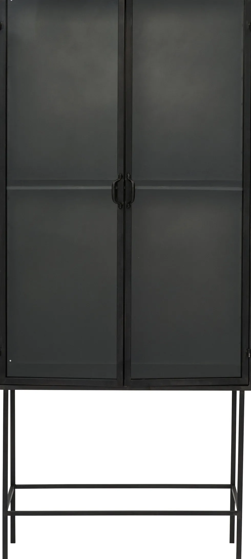 Intratuin kast Luc zwart 80 x 41 x 182 cm