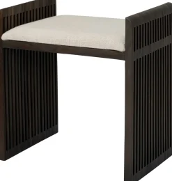 Intratuin kruk Benny bruin 50 x 33 x 50 cm