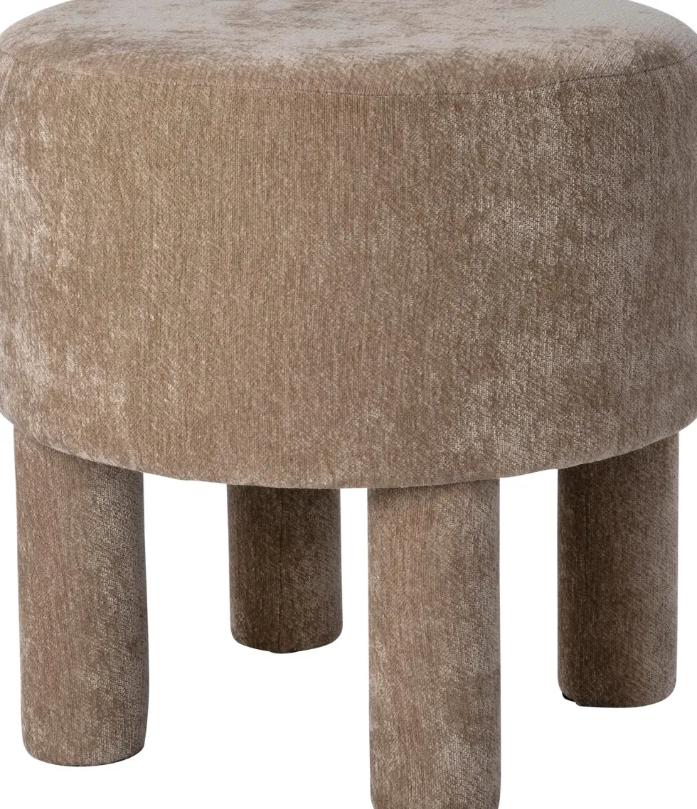 Intratuin kruk Kirton taupe D 43 H 43 cm
