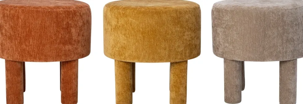Intratuin kruk Kirton taupe D 43 H 43 cm