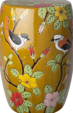 Intratuin kruk Uva geel D 29 H 41,5 cm