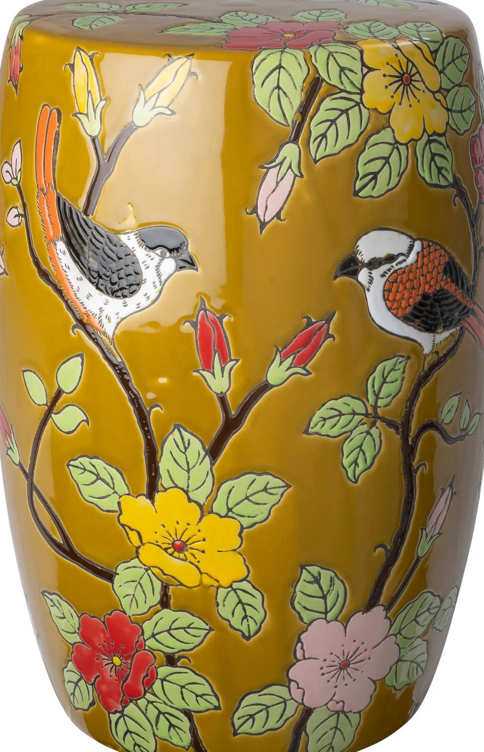 Intratuin kruk Uva geel D 29 H 41,5 cm