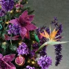 Intratuin kunstbloem Blauwe regen donkerpaars H 105 cm