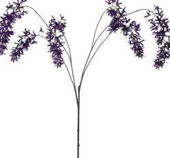 Intratuin kunstbloem Blauwe regen donkerpaars H 105 cm