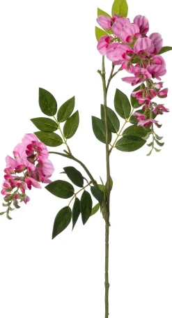 Intratuin kunstbloem Blauwe regen roze H 105 cm