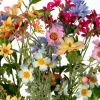 Intratuin kunstbloemen boeket Pien wit / oranje H 65 cm