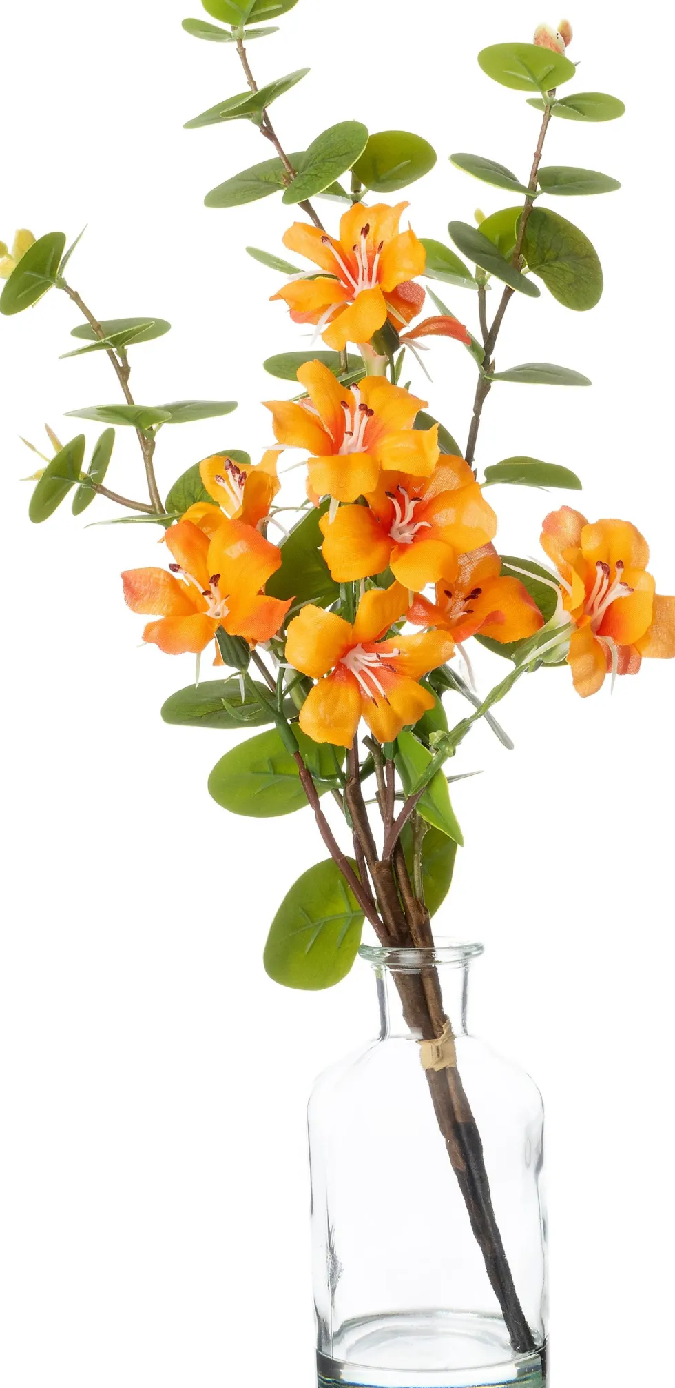Intratuin kunstbloemen boeket Winde oranje H 39 cm