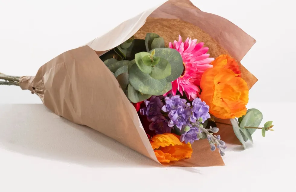 Intratuin kunstbloemen boeket Floor mix H 70 cm