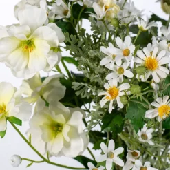 Intratuin kunstbloemen boeket Pien wit H 65 cm