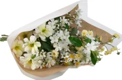 Intratuin kunstbloemen boeket Pien wit H 65 cm