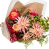 Intratuin kunstbloemen boeket Fay roze H 70 cm