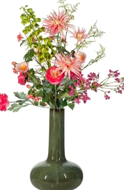 Intratuin kunstbloemen boeket Fay roze H 70 cm