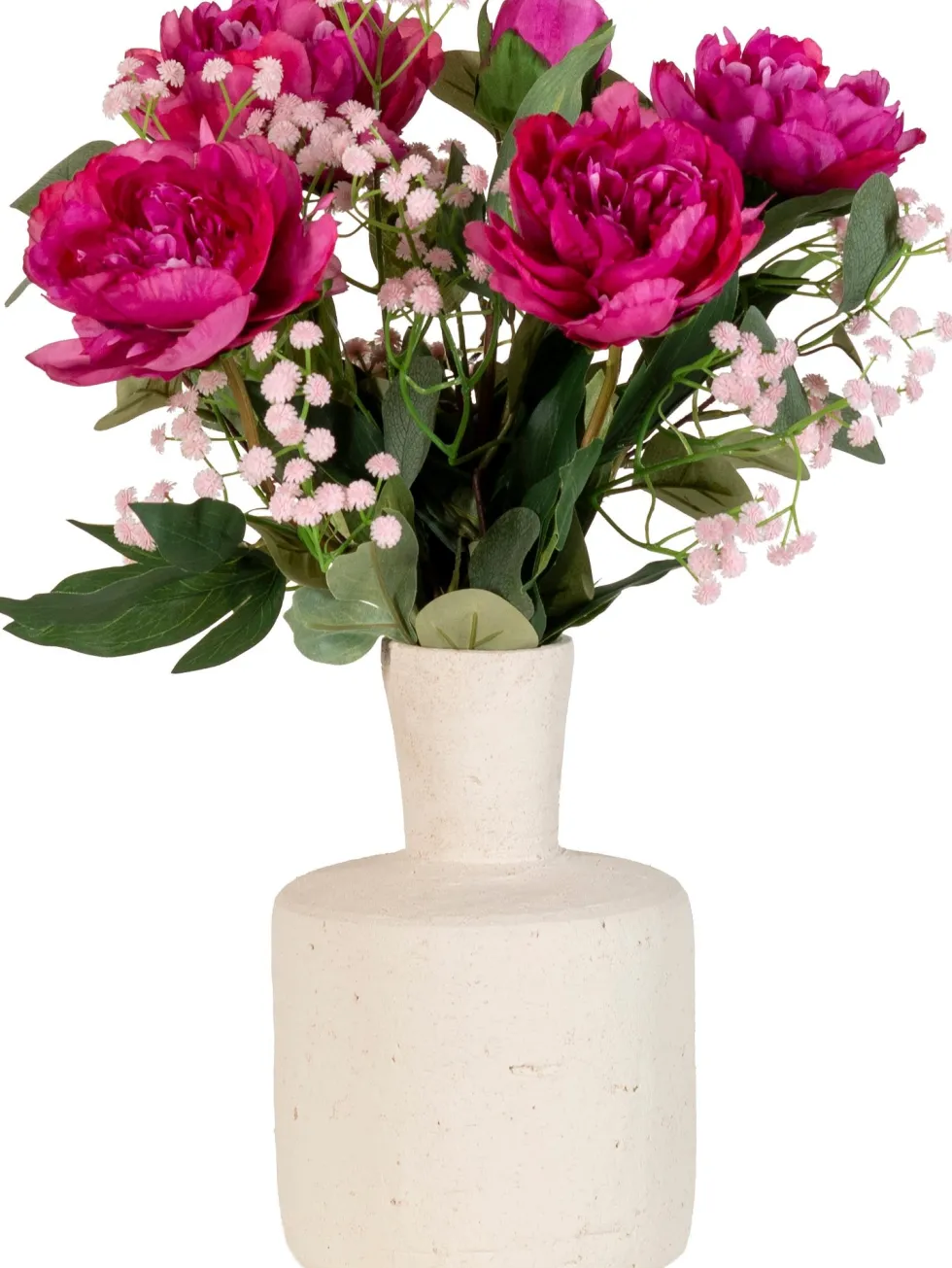 Intratuin kunstbloemen boeket Kim roze H 55 cm