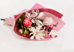 Intratuin kunstbloemen boeket Julia wit H 40 cm
