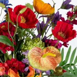 Intratuin kunstbloemen boeket Sara mix H 90 cm