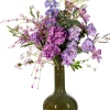 Intratuin kunstbloemen boeket Noor paars H 90 cm