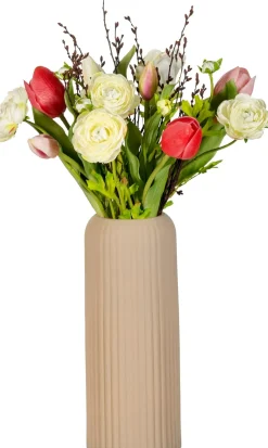 Intratuin kunstbloemen boeket Sara wit H 50 cm