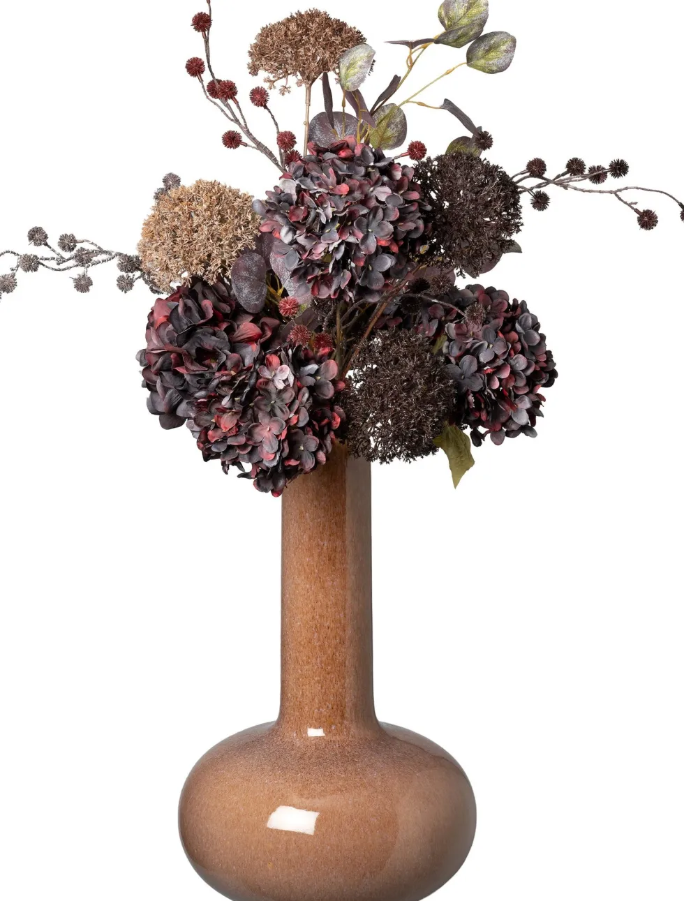 Intratuin kunstbloemen boeket Anne paars H 38 cm