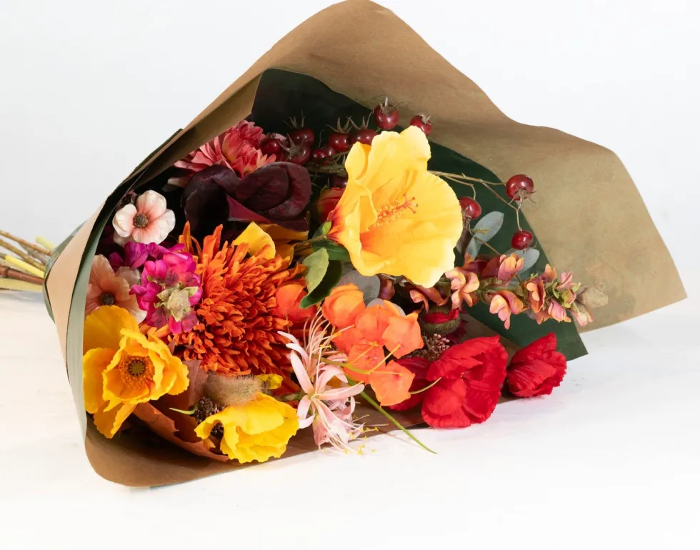 Intratuin kunstbloemen boeket Bo mix H 85 cm