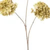 Intratuin kunstbloem Hortensia geel H 89 cm