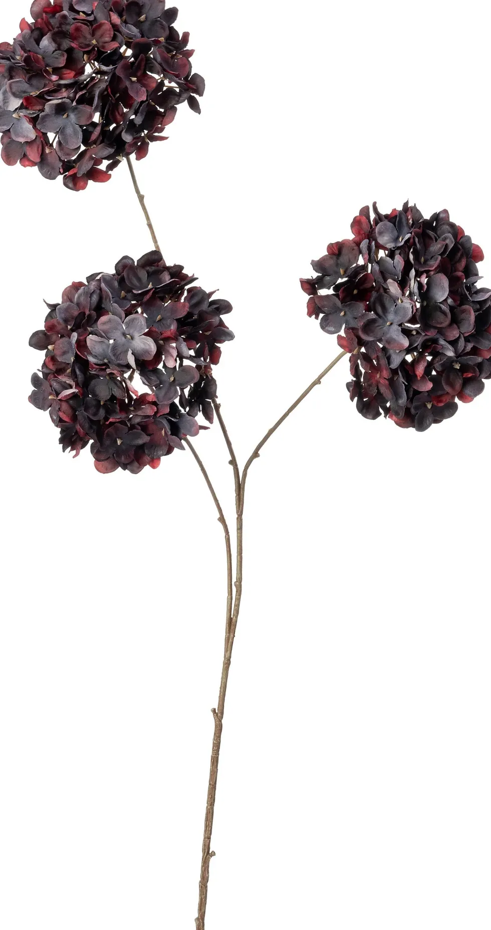 Intratuin kunstbloem Hortensia paars H 89 cm