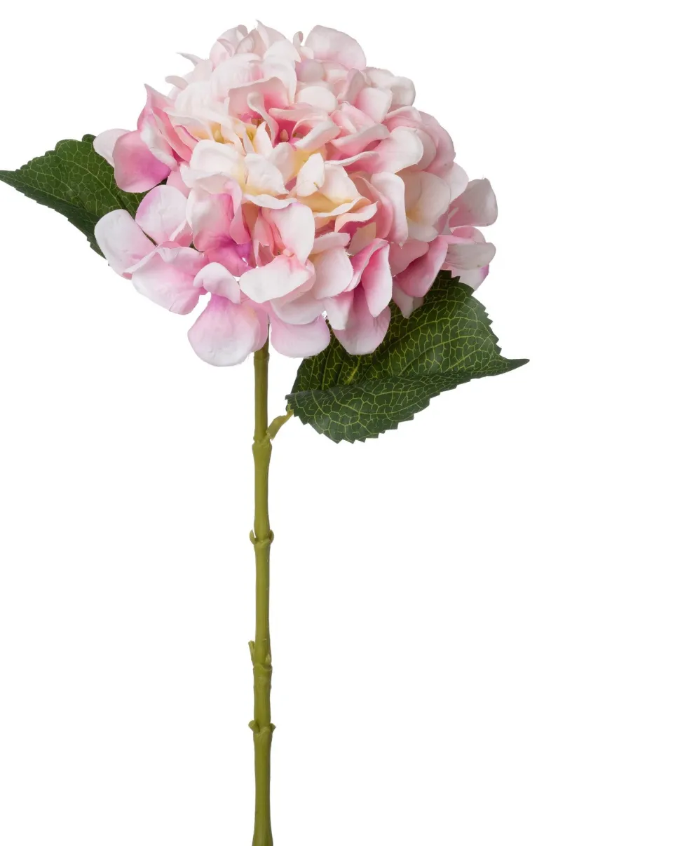 Intratuin kunstbloem Hortensia roze H 60 cm