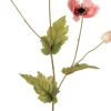 Intratuin kunstbloem Klaproos roze H 58 cm