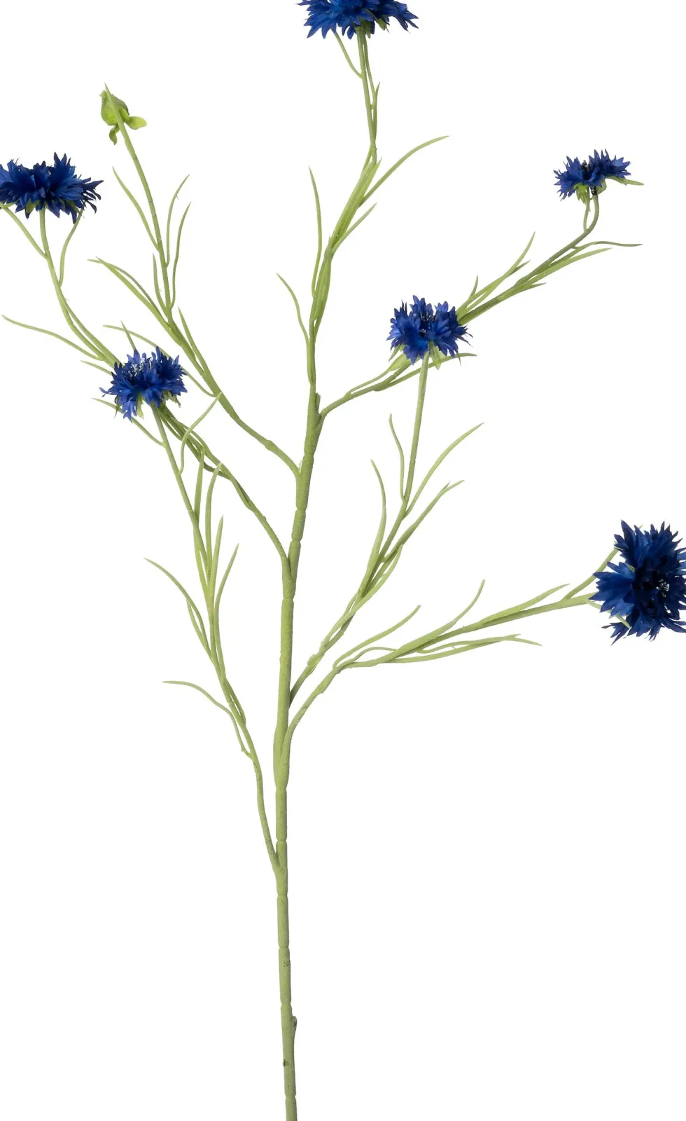 Intratuin kunstbloem Korenbloem blauw H 88 cm
