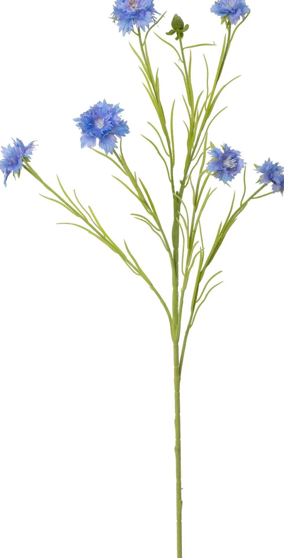 Intratuin kunstbloem Korenbloem blauw H 90 cm