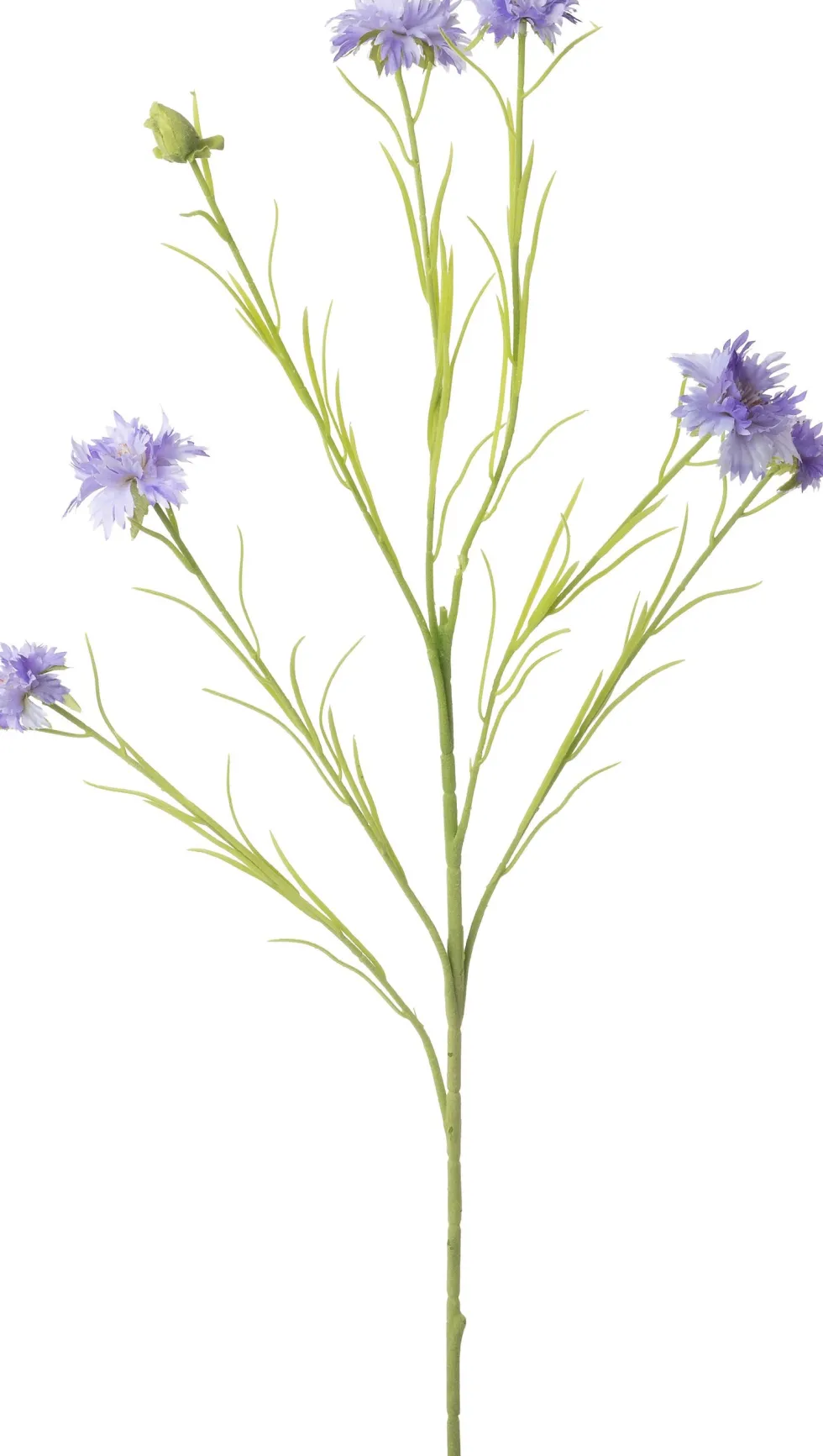Intratuin kunstbloem Korenbloem paars H 90 cm