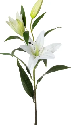Intratuin kunstbloem Lelie wit H 91 cm