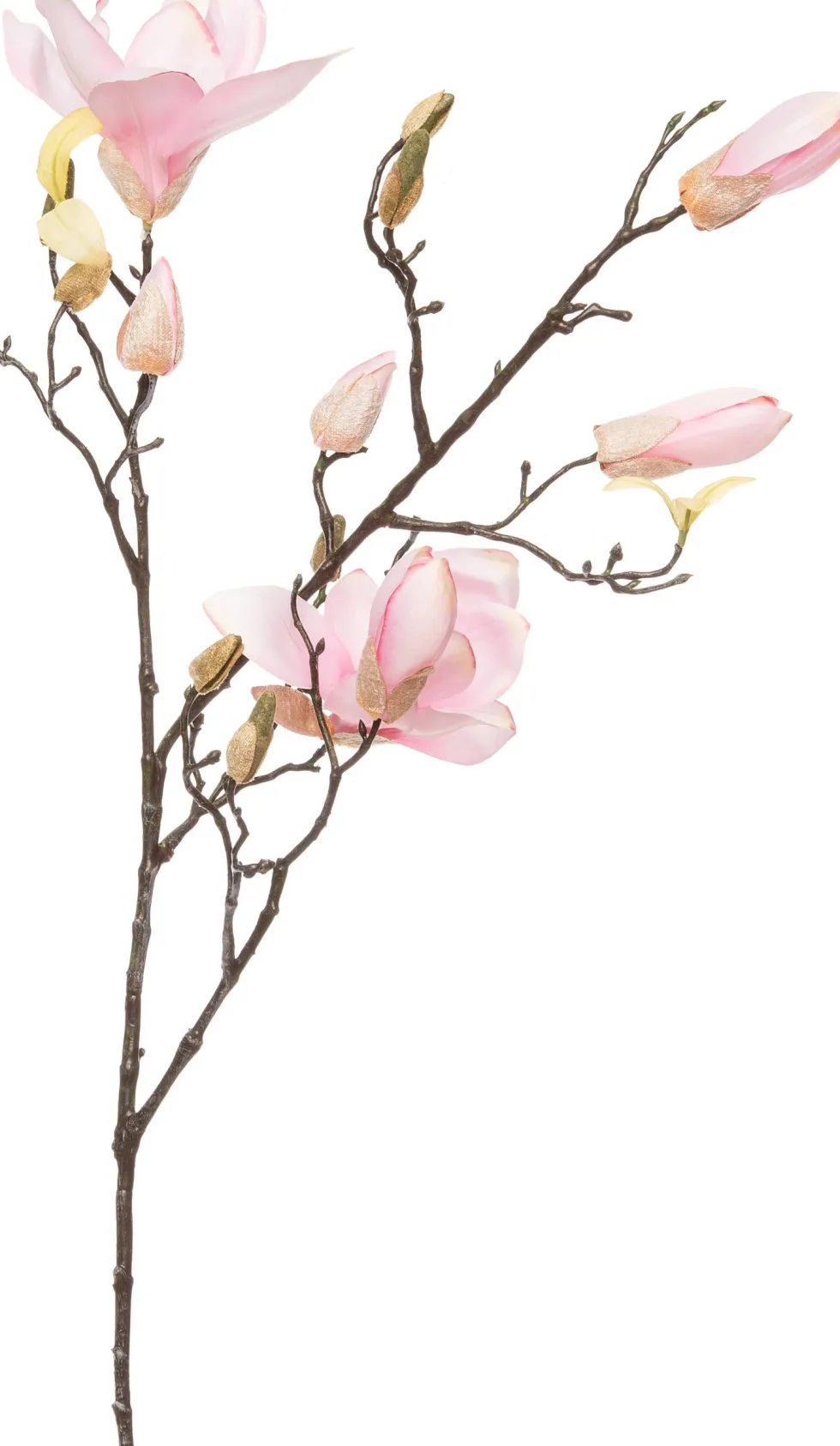 Intratuin kunstbloem Magnolia roze H 95 cm