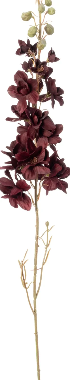 Intratuin kunstbloem Ridderspoor bordeaux H 87 cm