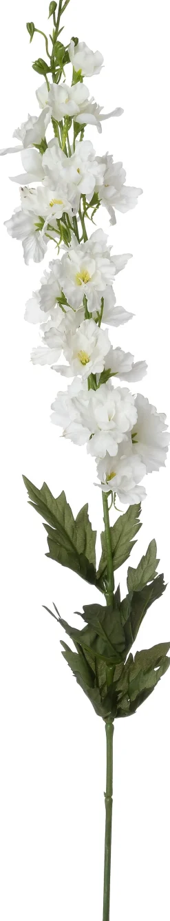 Intratuin kunstbloem Ridderspoor wit H 89 cm