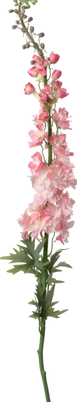 Intratuin kunstbloem Ridderspoor roze H 135 cm