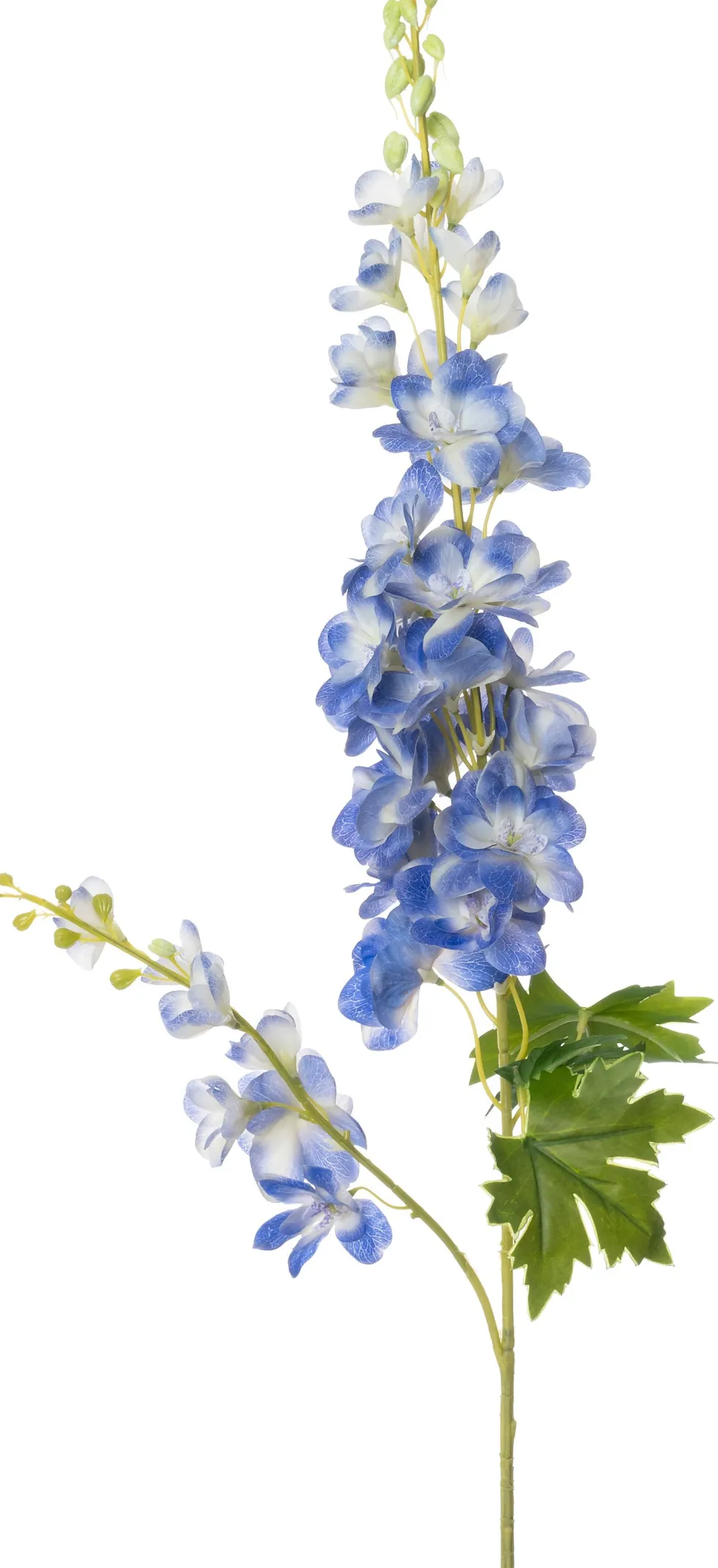 Intratuin kunstbloem Ridderspoor blauw H 110 cm