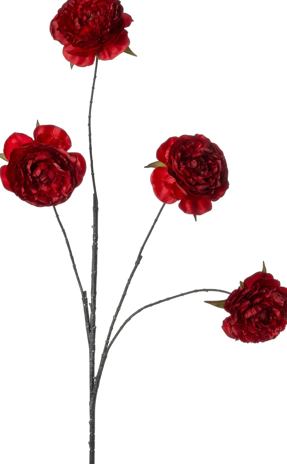 Intratuin kunstbloem Roos rood H 112 cm