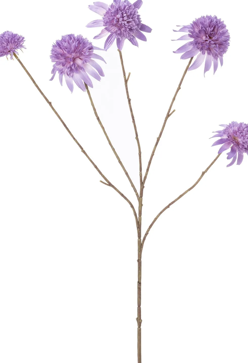 Intratuin kunstbloem Zonnehoed lila H 92 cm